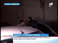 Prins in flagrant cand primea bani ca sa-i obtina unui sarb cetatenie romana