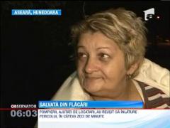Un tanar de 18 ani, erou dupa ce a intrat prin foc ca sa salveze o fetita de 5 ani