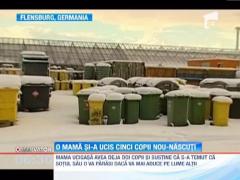 O femeie din Germania si-a ucis cinci copii nou-nascuti