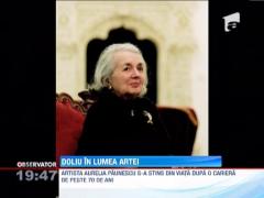 Pictorita Aurelia Paunescu s-a stins din viata