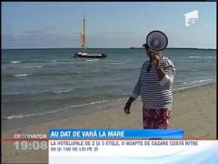 Ultimul weekend de septembrie a fost ca-n plin sezon pe litoral