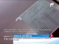 Profesori de la Bioterra, acuzati ca cereau spaga de la studenti