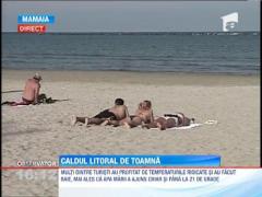 Weekend cu vreme frumoasa pe litoral