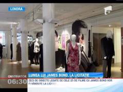 Lumea lui James Bond, la licitatie