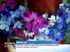 O ucraineanca se machiaza in stilul desenelor animate japoneze