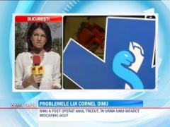 Cornel Dinu, transportat de urgenta la spital!