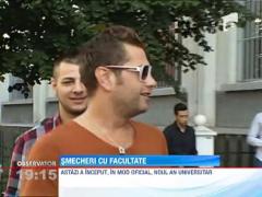 Noul an universitar 2012 - 2013 a luat startul in cele 56 de universitati de stat