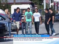 Noul an universitar 2012 - 2013 a luat startul in cele 56 de universitati de stat