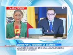 Victor Ponta, sef interimar al Ministerului Sanatatii