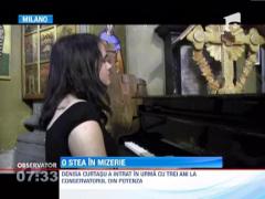 O tanara romanca talentata traieste de pe o zi pe alta in Italia