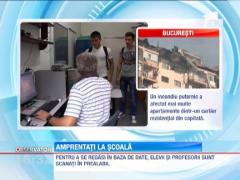 „Energeticienii” din Deva intra in incinta unitatii scolare pe baza de amprenta digitala