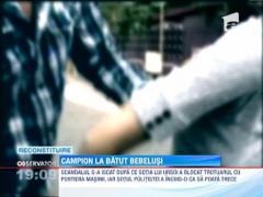 Un fost campion de kickboxing si-a masurat fortele, in plina strada, cu o femeie insarcinata si un copil de nici doua luni