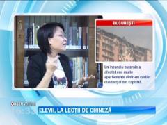 Liceenii din Deva invata sa scrie si sa vorbeasca in limba chineza