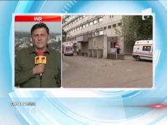 Copil de 4 ani, la spital dupa ce o poarta de fotbal din curtea gradinitei a cazut peste el