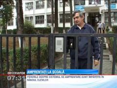 Sistem de scanare a amprentelor pentru elevii unei scoli din Deva