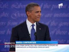Prima confruntare dintre Barack Obama si Mitt Romney