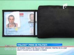 Italia: Un roman s-a dat drept politist si a talharit o tanara