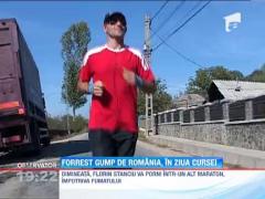Forrest Gump de Romania a inceput cursa de 150 de kilometri