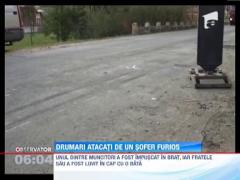 Drumari bagati in spital de un sofer grabit