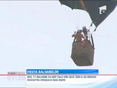 Baloane incalzite cu aer cald, din zece tari, pe cerul orasului Baia Mare