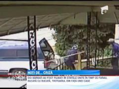 Pe timp de criza, hotii au ajuns sa fure chiar si trotuarul