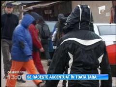 Din aceasta seara, vremea se raceste accentuat in toata tara