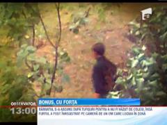 Muncitor prins furand benzina