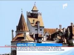 Puzzle tridimensional cu Castelul Bran