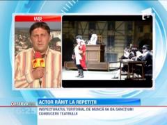 Actor ranit la repetitii