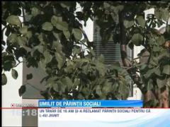 Un baiat de 16 ani isi acuza parintii sociali ca il jignesc si umilesc