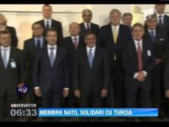Membrii NATO, solidari cu Turcia