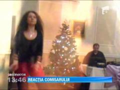 Fosta sefa a Garzii de Mediu Buzau, show erotic la o petrecere