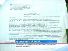 Bani din credite false