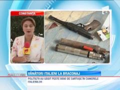 Vanatori italieni, audiati pentru braconaj