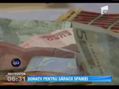 Donatii pentru saracii Spaniei