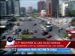 Cutremur fara victime in Chile