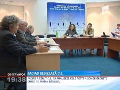 FACIAS sesizeaza Comisia Europeana