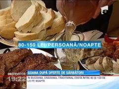 Goana dupa oferte de sarbatori. Foarte multe pensiuni au fost deja rezervate