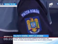 Politistii romani ar putea fi detasati in Franta pentru noi misiuni