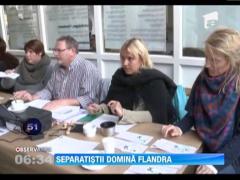 Separatistii flamanzi, marii castigatori ai alegerilor locale din Belgia