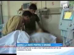 Malala, fata impuscata in cap de talibani, va fi tratata in Marea Britanie