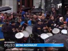 Miting nationalist la Kiev