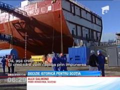 Scotienii au unda verde sa organizeze un referendum pentru independenta