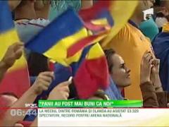 Fanii tricolori, mai buni ca jucatorii