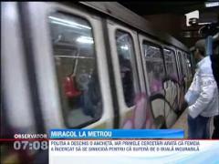 O femeia s-a aruncat pe sine cu numai cateva secunde inainte ca metroul sa intre in statia Dristor 1