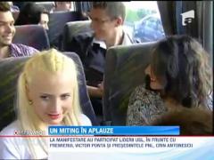 UPDATE / Uniunea Social-Liberala face spectacol pe Arena Nationala