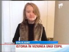 O fata de 8 ani recreeaza o perioada istorica, in fiecare zi, prin vestimentatie