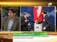Victor Piturca nu renunta la Cristi Chivu!
