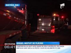 Un incendiu de vegetatie a distrus un mic oras din Statele Unite