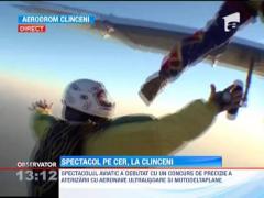 Spectacol aviatic la Aerodromul Clinceni